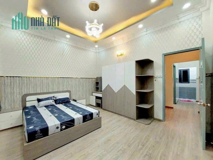 Bán nhà Gò Vấp dưới 6ty, 68m2, 4 lầu , mặt tiền hẻm Thống Nhất thông thoáng