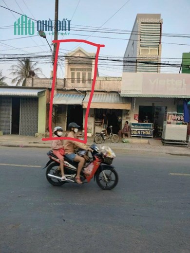 CẦN BÁN NHANH Lô Đất Và Căn Nhà Mặt Tiền Vị Trí Đắc  Địa Tại Bình Thành, Giồng Trôm, Bến Tre