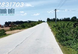 Lô đất hiếm còn sót lại chỉ hơn 1 tỷ- bám sông tới 50m, đường bê tông to rộng thấy ngay lãi