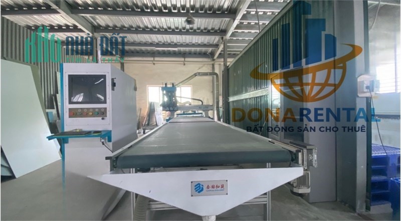 nhà xưởng sản xuất Hàng Nội thất, đầy đủ máy móc, trạm 250kwa, có sẵn đơn hàng, kết hợp
