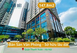Bán gấp lô góc 147,8m2 sàn văn phòng - Sở hữu lâu dài đỉnh nhất quận Thanh Xuân