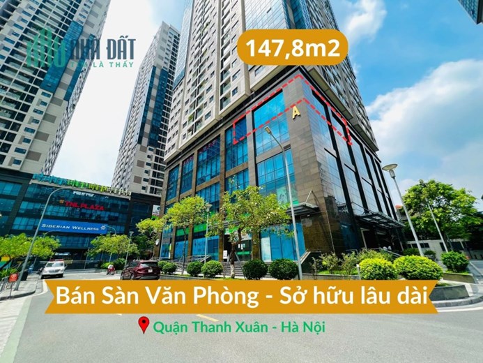 Bán gấp lô góc 147,8m2 sàn văn phòng - Sở hữu lâu dài đỉnh nhất quận Thanh Xuân