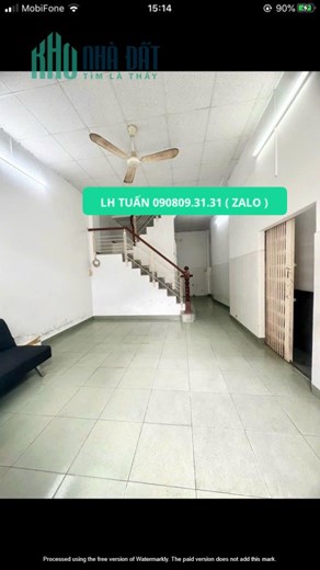3131- Bán Nhà Phường 24 quận Bình Thạnh Huỳnh Đình Hai 45m2,  2 Tầng  Giá 3 tỷ 750