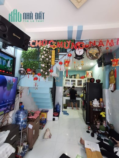 NHÀ GÒ VẤP NHỎ TIỀN, CÔNG NĂNG ĐẦY ĐỦ, SỔ ĐẸP HƠN NGỌC TRINH.  HXH LÝ THUYẾT - GIÁ CHỈ 3.1 TỶ