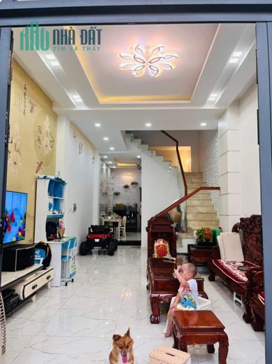 🍎MẶT TIỀN DƯƠNG BÁ CUNG - AN LẠC - BÌNH TÂN  - GIÁP Q.6 - 68M2 - 4 TẦNG MỚI ĐẸP -  8.5 TỶ