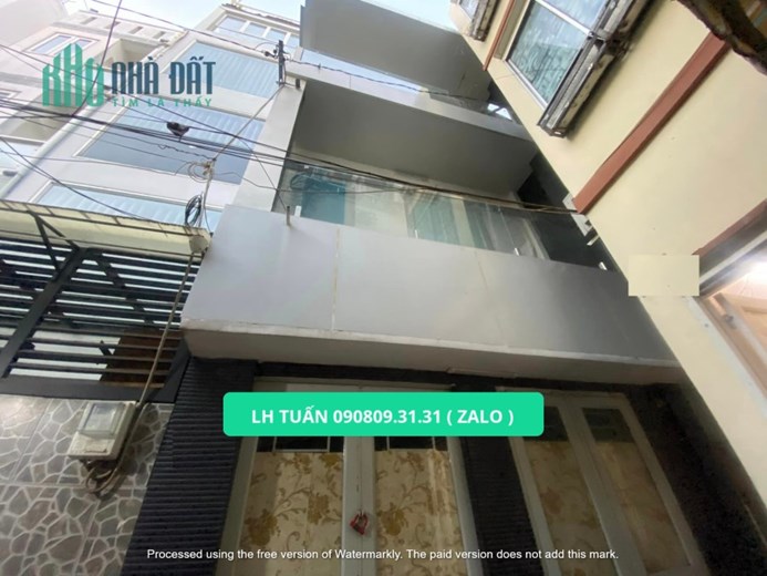 8873- Bán Nhà TRUNG TÂM Q.3 Phường 4 Nguyễn Đình Chiểu - 40M2 - 3 Tầng  giá 4 tỷ 750