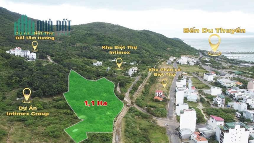 bán 1,3 hecta đất QH TMDV biệt thự Vĩnh Hòa