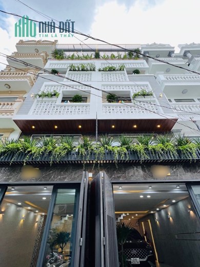 Bán Nhà Lê Văn Thọ Gò Vấp 5 Tầng 80m2 Giá 11 Tỷ 5 Thang Máy Xịn