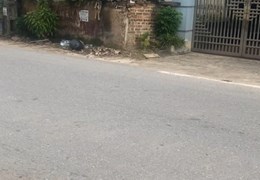 ( CỰC HIÊM) cần bán lô đất 100m ful thổ cư trên mặt đường 261 kinh doanh sầm uất ngay gần nhà máy