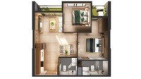 Hàng hiếm, căn hộ Garden Villa tại tầng duy nhất có sân vườn của Haven Park Residence, Ecopark