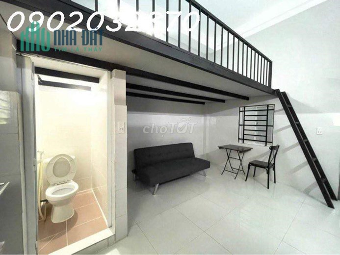 Phòng trọ có gác 20m2 Lê Văn Sỹ P1 Tân Bình HCM