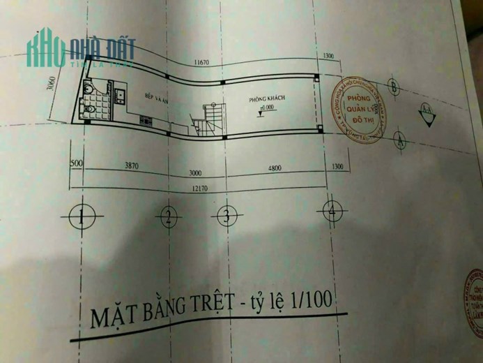 %% CHÍNH CHỦ CẦN BÁN NHÀ 1 TRỆT – 1 LẦU CÓ VỊ TRÍ ĐẸP Ở TRUNG TÂM THÀNH PHỐ PHƯỜNG 4 – TP VŨNG TÀU
