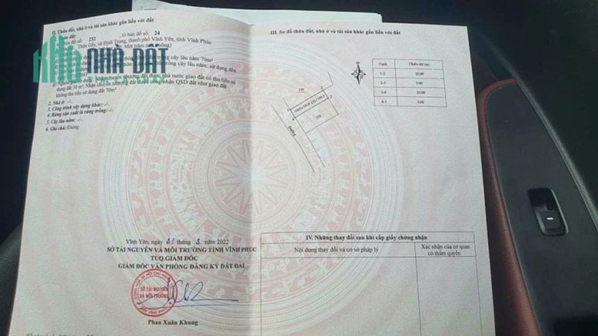 Bán lô trục chính xóm Gẩy, Định Trung, Vĩnh yên, Vĩnh Phúc.  - Diện tích: 100m2, giá : 1,5x tỷ.