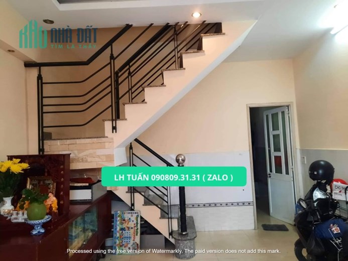 3131- Bán Nhà Quận Bình Thạnh Phường 21 Hẻm 180/ Xô Viết Nghệ Tĩnh 50m2 , 2 Tầng BTCT , 4 PN Giá