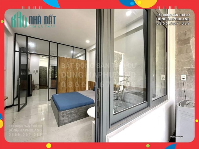 QTB. CHDV 28P gần chợ Phạm Văn Hai, TN 100 triệu/th. 141m2, 6T, thang máy.