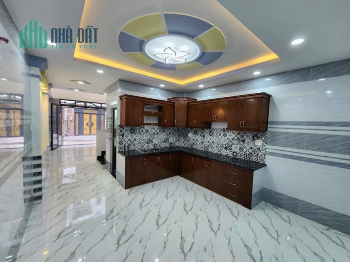 HẠ 700 TRIỆU. GIÁ MỚI 7.3 TỶ. 
NHÀ BÁN ĐƯỜNG HXH - NHÀ MỚI ĐẸP THIẾT KẾ HIỆN ĐẠI - GẦN EMART -