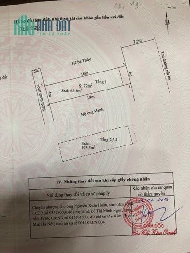Bán nhà phố Văn Cao 4 tầng đang cho thuê 25 triệu/tháng GIÁ 7.5 tỉ cực đẹp