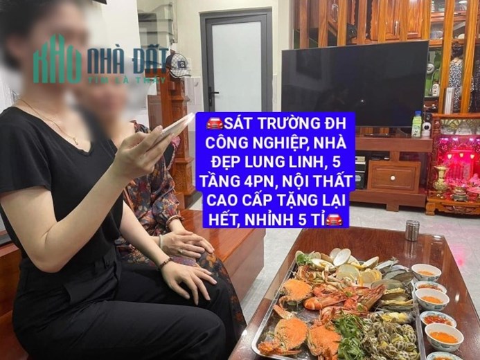 Nguyễn Văn Nghi - gần ĐH CÔNG NGHIỆP, NHÀ ĐẸP , 5 TẦNG 4PN