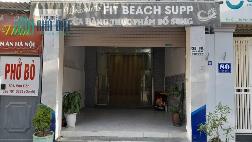 Cho thuê mặt bằng tại Vân Đồn, Phước Hòa, Nha Trang, diện tích 38,5m2.