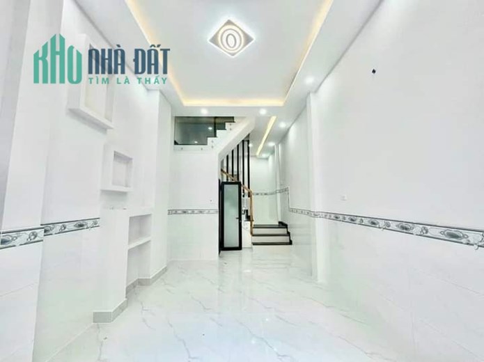 Nhà bán mới 4 Tầng nở hậu hẻm 157 Dương Bá Trạc P1Q8 - 5 Tỷ 250