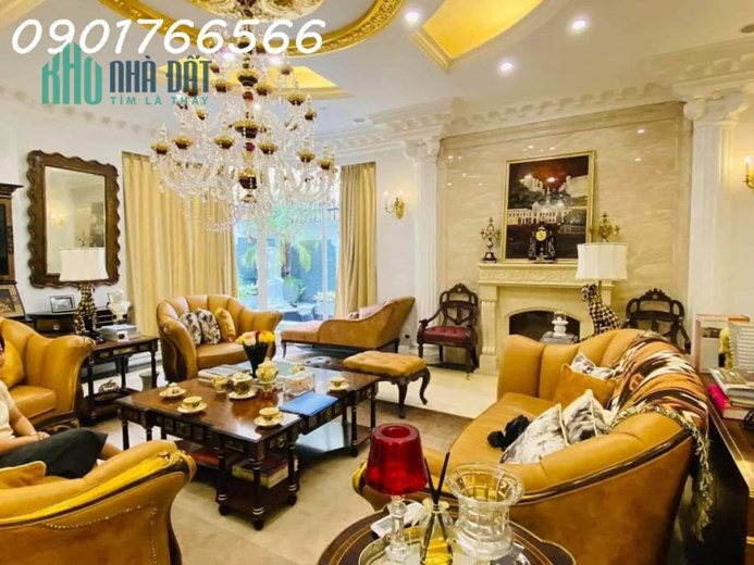 Biệt Thự Siêu Vip, Bán đảo Linh Đàm, Quận Hoàng Mai, 254 mx 4 T, Mt 12m, Giá nhỉnh 40 tỷ.