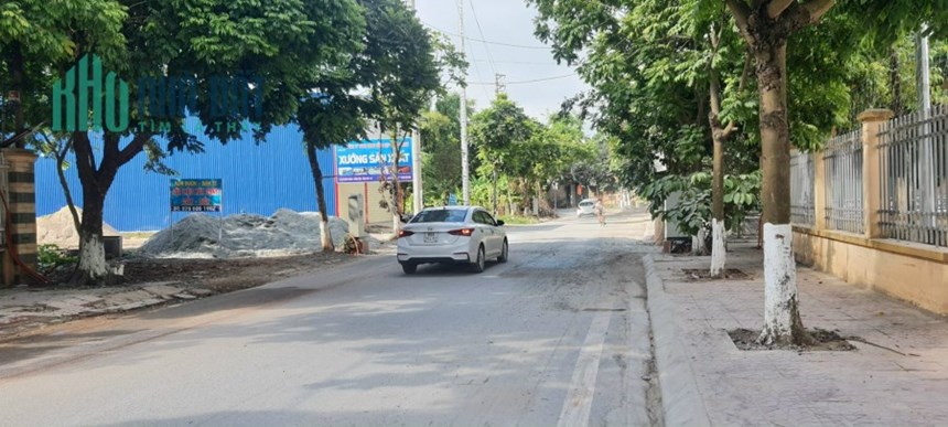 B.án 203m2 đất mặt đường Tô Hiến Thành, Đồng Tâm, Vĩnh Yên🌹 G.iá : 19,x triệu/m2