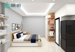 bán tòa chung cư mini phố Hoàng Mai 117*7 tầng thang máy 30 phong, mới, đep, khép kín full NT 23.8ty