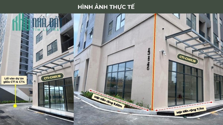CHÍNH CHỦ CẦN BÁN SHOPHOUSE KHỐI ĐẾ 45M2 TRUNG TÂM ĐÀ NẴNG