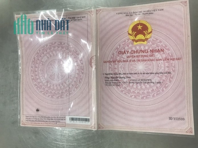 NHÀ CHÍNH CHỦ - CẦN BÁN HOẶC CHO THUÊ GẤP Căn Nhà Vị trí Đắc Địa tại quận 5, TPHCM