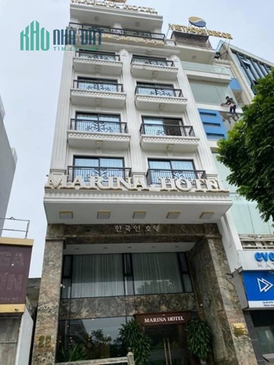 Bán khách sạn ngõ 110 Trần Duy Hưng 150m2x 7 nổi 1 hầm, mặt tiền 6m giá 51 tỷ