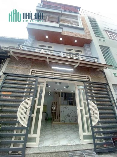 Nhà mới 4 Tầng hẻm 154 Âu Dương Lân P3Q8 - 4 Tỷ 9