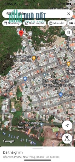 Chính Chủ Cần Bán Lô Đất  Phường Vĩnh Phước, Nha Trang