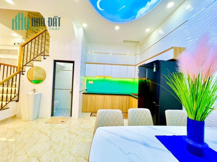 Bán nhà Gò Vấp, hẻm 256 Phan Huy Ích, 60m2, hẻm 5m 3phong ngủ, dưới 5 tỷ