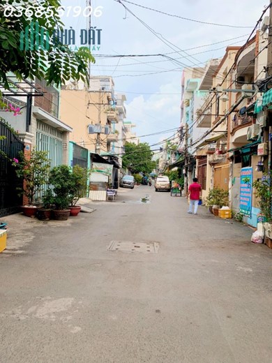 Nhà Rẻ nhất Đinh Bộ Lĩnh, Bình Thạnh, hẻm nhựa 6m Oto vào nhà, 53m2, 6 Tầng 10PN