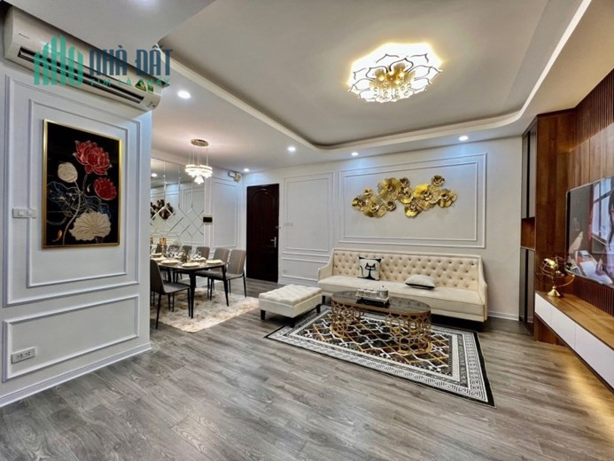 Siêu phẩm về đêm ! Tòa 18T1 căn 116m2 full NT cao cấp 3PN 2wc giá 4.8 tỷ