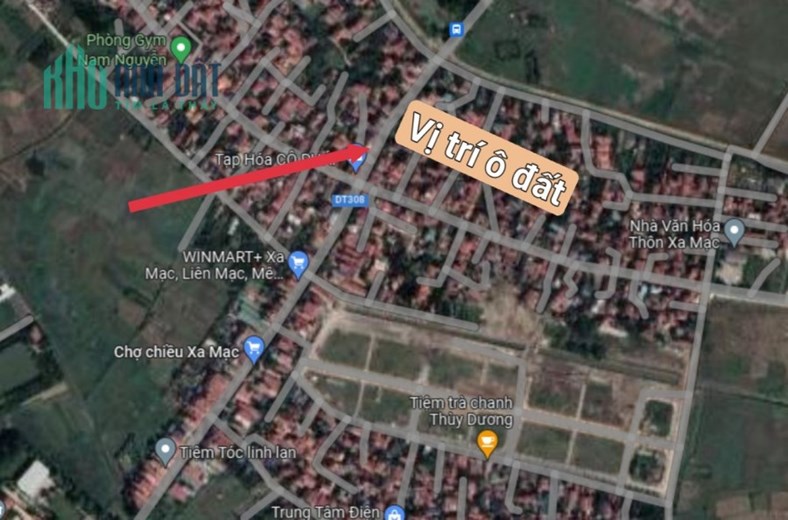 Bán đất tại Xa Mạc, Liên Mạc, Mê Linh, Hà Nội