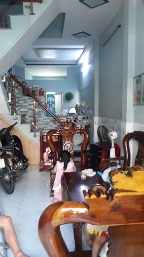Nhà mặt hẻm, 4 tầng + Sân Thượng, Dt 3.5m x 15m, ngay Bến Bình Đông, P15-Q8, nhỉnh 3 tỷ.