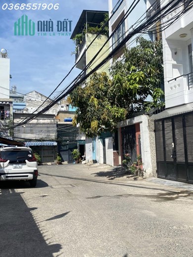 Bán Đất Tặng Nhà Nơ Trang Long, Bình Thạnh, Hẻm Xe Hơi, DT Lớn 95m2 Giá Rẻ 8.2 Tỷ
