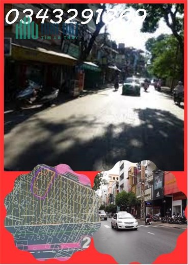 A nhà phố Hoàng Hoa Thám, 300m2*đất, 52.8 tỷ, MẶT PHỐ GIÁ NGON – KHÔNG QUY HOẠCH – ĐẸP XÂY BUILDING