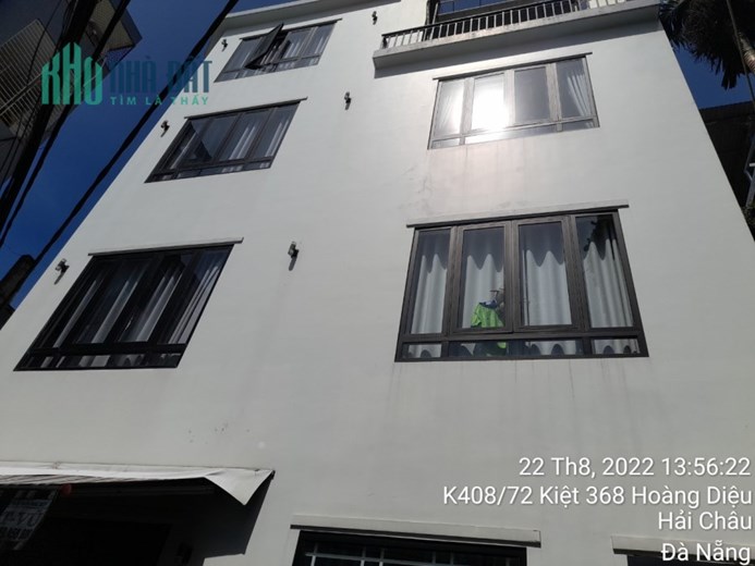Bán Nhà 2 Mặt Kiệt tại 368/h63/1A Hoàng Diệu P. Bình Thuận, Q. Hải Châu, tp. Đà Nẵng.