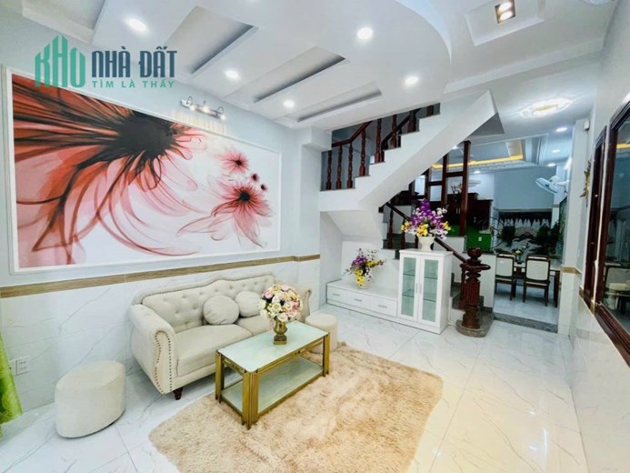 Bán Nhà Gò Vấp 4PN,4 Tầng, Phạm Văn Chiêu HXH né 6 mét.