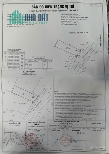 Bán đất mặt tiền Trần Thị Bốc, Thị trấn Hốc Môn – 10x35, Giảm còn 11.5 tỷ