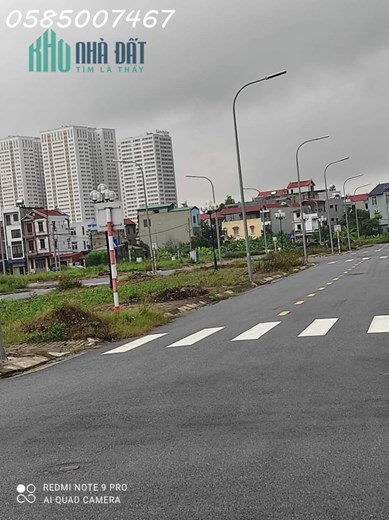 Bán đất đấu giá Lê Xá, Mai Lâm, Đông Anh. Lô góc, vỉa hè 60m2.