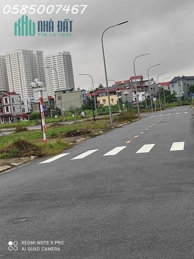 Bán đất đấu giá Lê Xá, Mai Lâm, Đông Anh. Lô góc, vỉa hè 60m2.