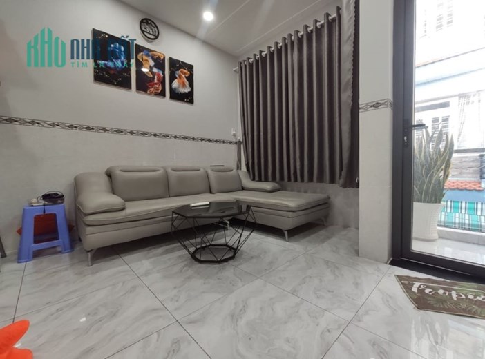 Cần bán gấp nhà 4 tầng 80m2 hẻm nhựa 8m Hòa Bình Hiệp Tân Tân Phú, chỉ 8,5 tỷ TL.