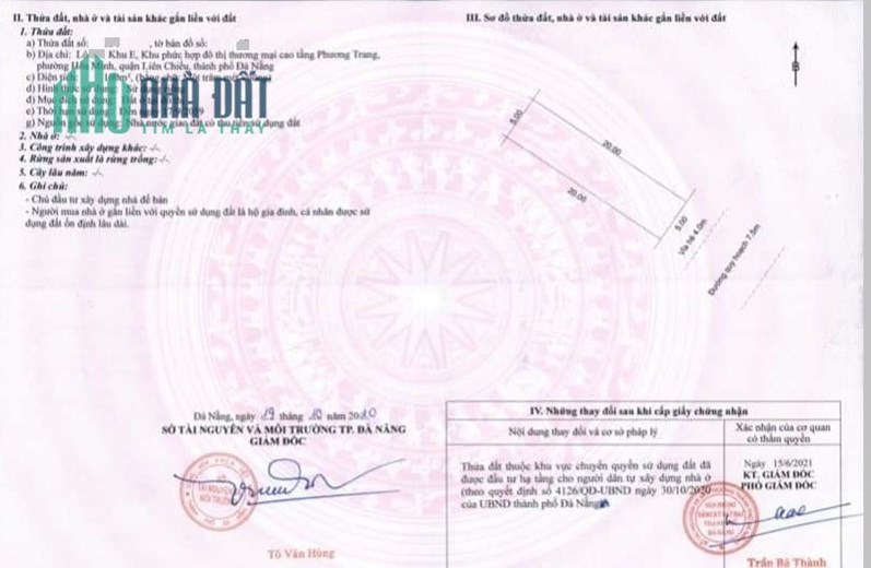 BÁN LÔ ĐẤT KHU E5 - KIM LONG - ĐỐI DIỆN UBND QUẬN