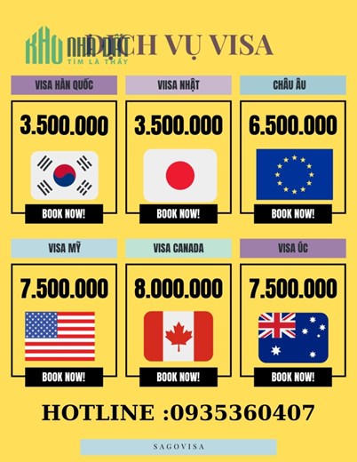 DỊCH VỤ VISA GIÁ RẺ, UY TÍN, CHUYÊN NGHIỆP