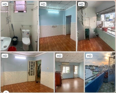 ⭐Cho thuê CHCC tại 402 lô 2, chung cư Lý Thái Tổ, P.1, Q.3 (đối diện chợ hoa Hồ Thị Kỉ); 0916739595