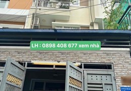 Bán Nhà 1Trệt 3Lầu, hẻm xe hơi đường 48, Hiệp bình Chánh, dt 70 m² Giá 6,3 Tỷ