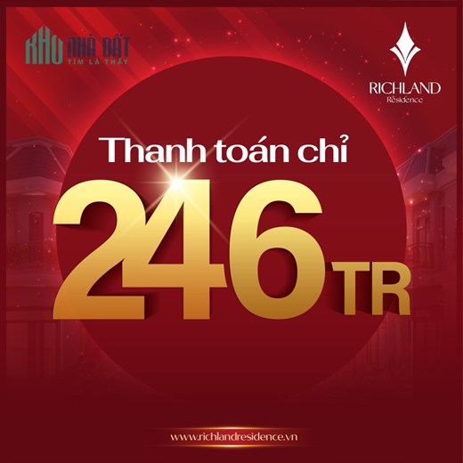 Sở hữu ngay nền đất đẹp gần TP Mới Bình Dương chỉ cần thanh toán 450tr